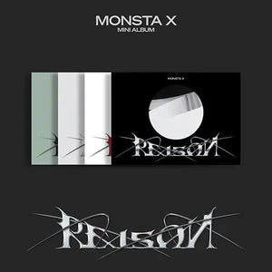 MONSTA X - REASON (12th Mini Album) 4-SET
