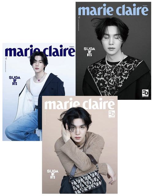 Marie Claire May  Issue Cover: BTS Suga