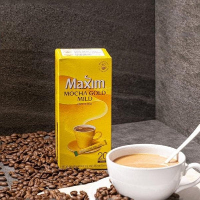 Maxim Mocha Gold Mild Coffee (20 sticks) - Daebak