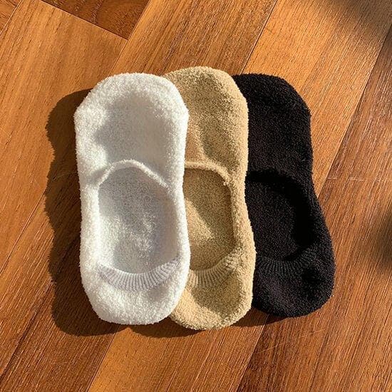 Microfiber Anti-slip Socks (3 pairs) - Daebak
