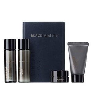 Mineral Homme Black Mini 4-piece Kit - Daebak