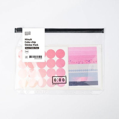 Minuit color chip sticker pack 10 types - Daebak