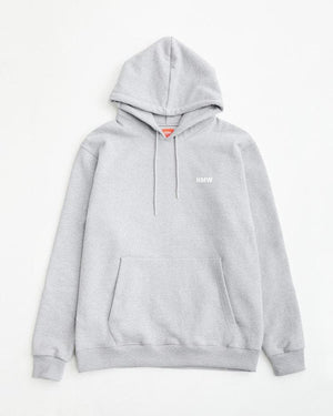 NMW Logo Napping Hoodie Gray (Over Size Fit) - Daebak