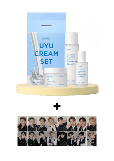 NACIFIC Uyu Cream Set (with 8 Photocards)