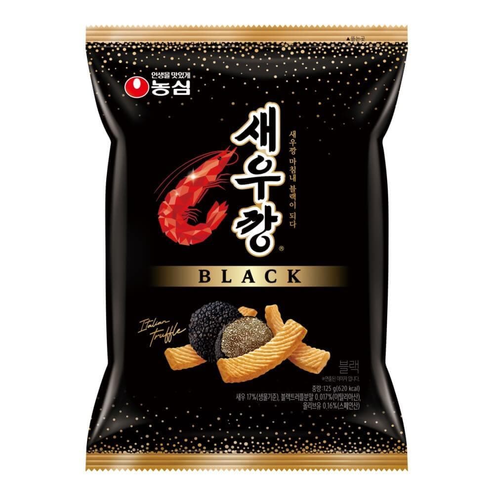 Nongshim Shrimp Crackers Black 125g x2 - Daebak