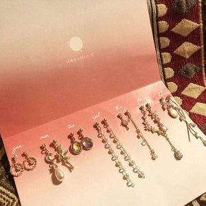 October Is The Month That Permeates You Earrings (handmade) - Daebak