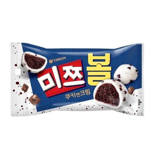 Orion Miz Ball Cookies & Cream (42gx2) - Daebak