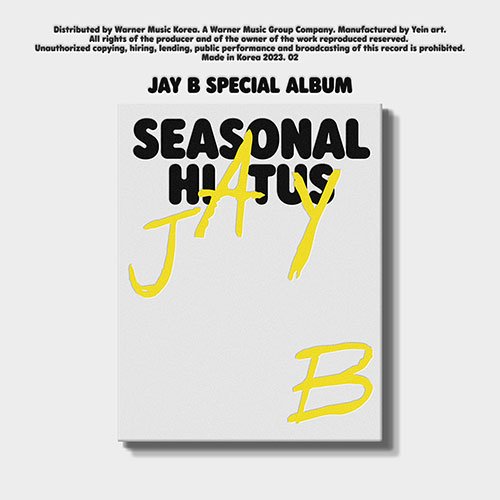 [Pre-Order] JAY B - Seasonal Hiatus (Special Album) | Daebak