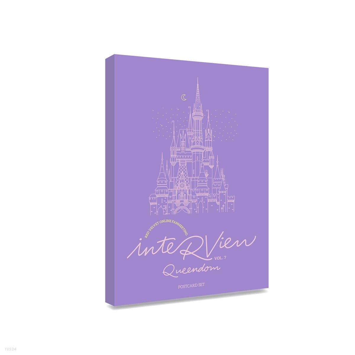 RED VELVET - Queendom (inteRView Vol.7) Postcard Book Beyond Live - Daebak