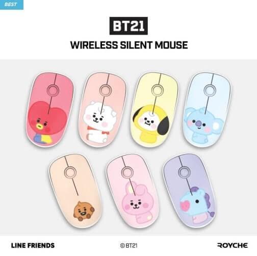 ROYCHE BT21 BABY Wireless Silent Mouse - Daebak