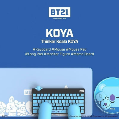 ROYCHE BT21 Wireless Keyboard - Daebak