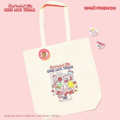 Red Velvet Loves Good Luck Trolls Eco Bag - Daebak