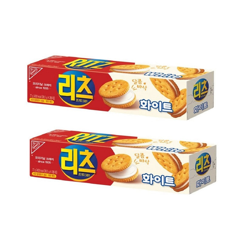 Ritz Sandwich Crackers 77g x2 - White
