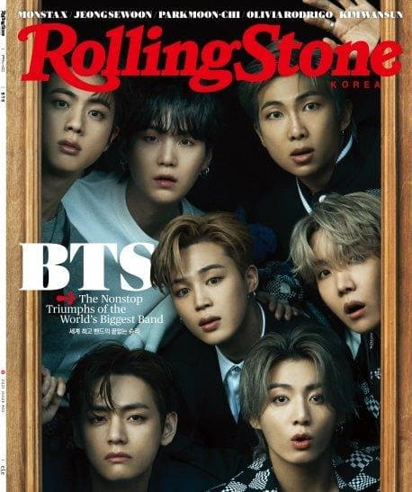 Rolling Stone Korea Issue No.2 (Cover: BTS) - Daebak