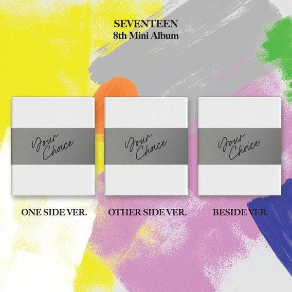 SEVENTEEN - Your Choice (8th Mini Album) 3-SET - Daebak