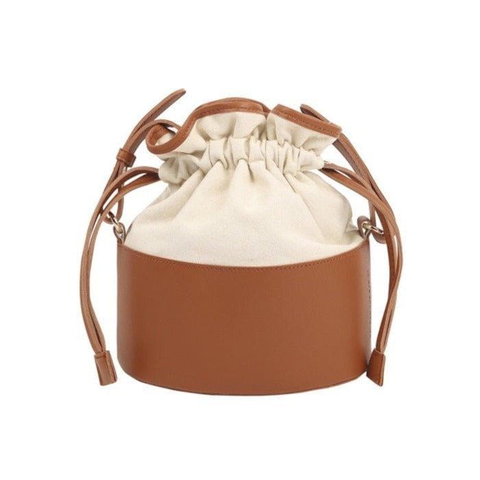 HUNTING SEASON The Extra Large Drawstring leather bucket bag