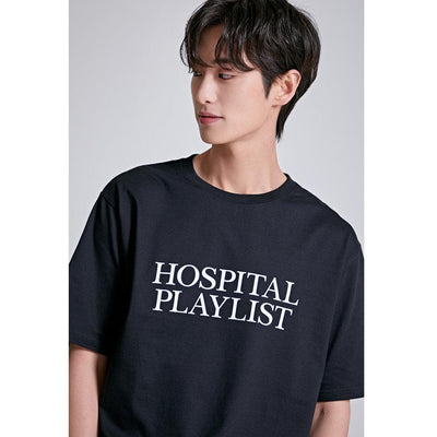SPAO x Hospital Playlist 99's T-Shirt (Black) - Daebak