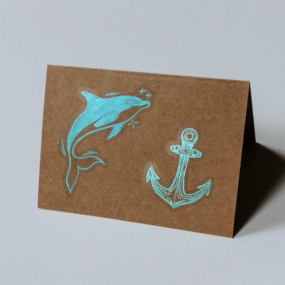 Shil Note Antique Sticker (Under the Sea) - Daebak