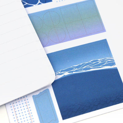 Shil Note Illustration Notebook + Sticker Set (Under the Sea) - Daebak