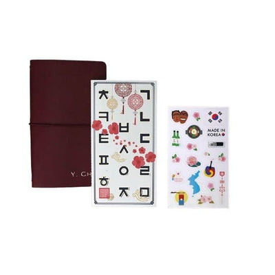 Shil Note Patriot Notebook + Sticker Set (Hangeul) - Daebak