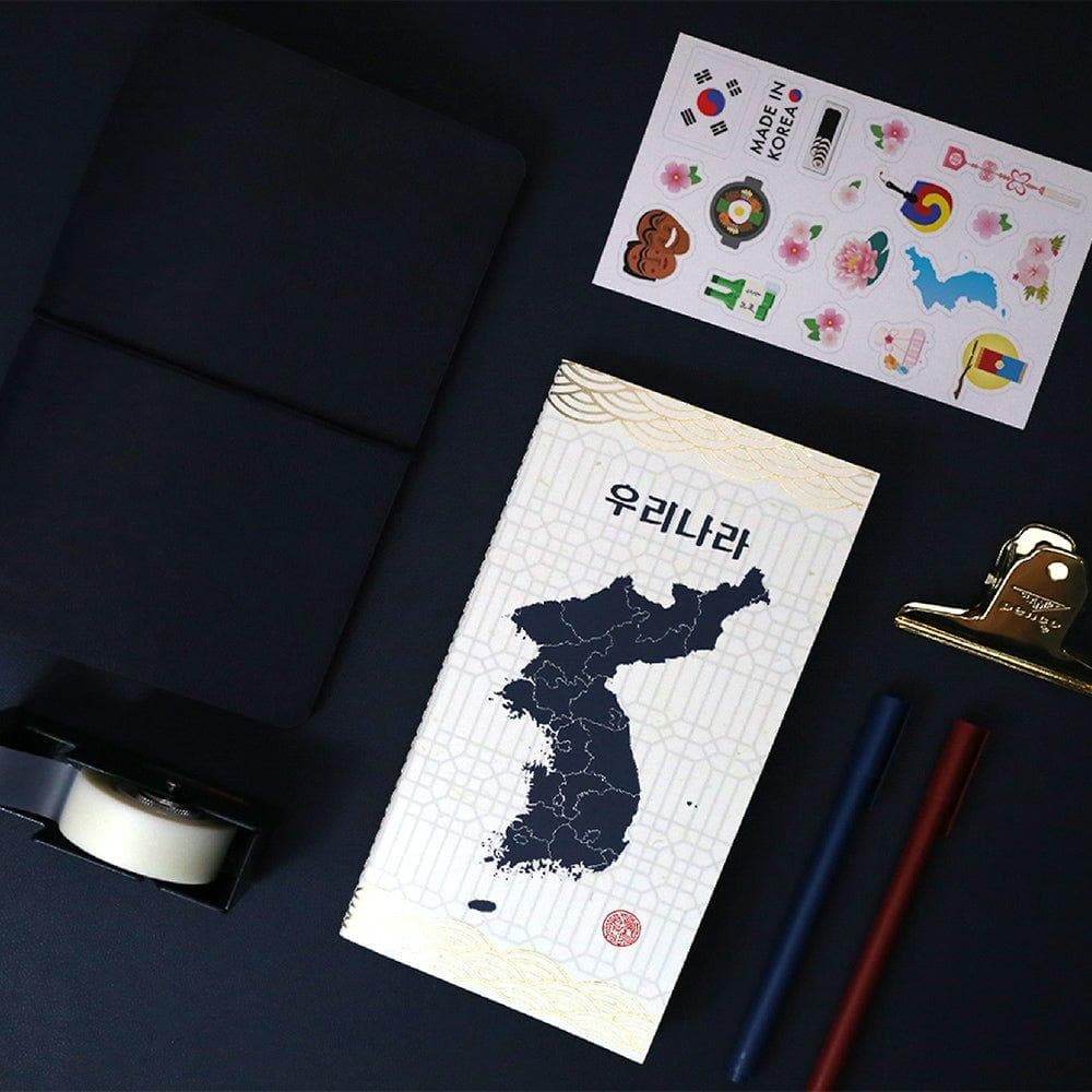 Shil Note Patriot Notebook + Sticker Set (Korea) - Daebak