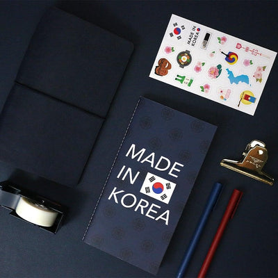 Shil Note Patriot Notebook + Sticker Set (Made in Korea) - Daebak