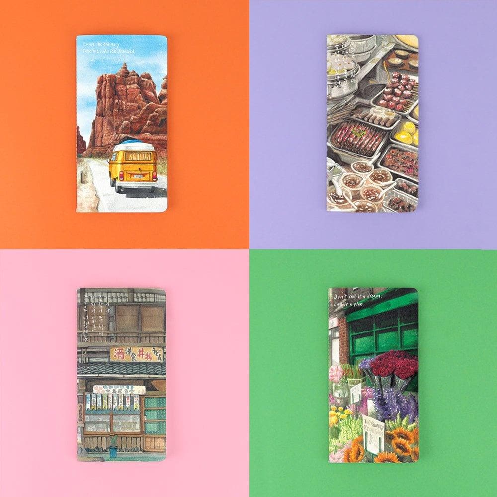 Shil Note Travel Notebook + Sticker Set (Arizona Road Trip) - Daebak