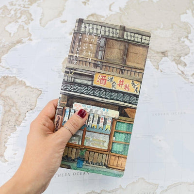 Shil Note Travel Notebook + Sticker Set (Chinese Street Food) - Daebak