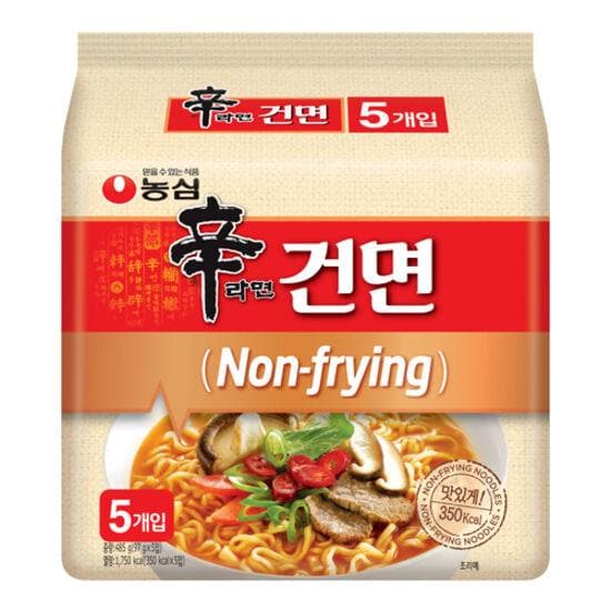 Shin Ramyun Dried Noodles 97g x5 - Daebak