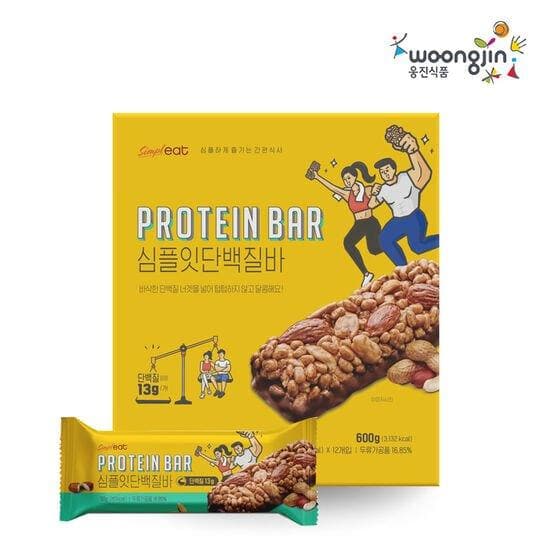 Simpl EAT Protein Bar 50g x 12 - Daebak
