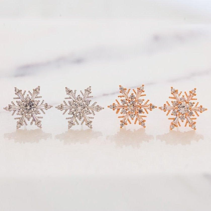 Snowflower Earring (worn by MAMAMOO Solar & WJSN Dayoung) - Daebak