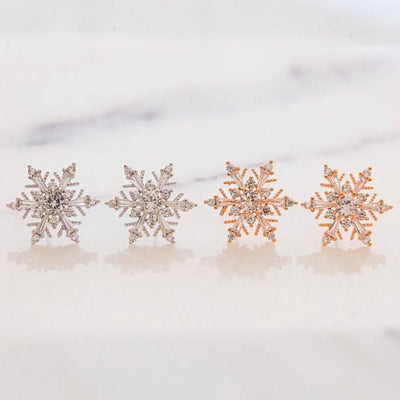 Snowflower Earring (worn by MAMAMOO Solar & WJSN Dayoung) - Daebak