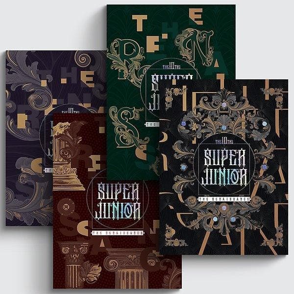 Super Junior - 10th Album The Renaissance (The Renaissance Style) 4-SET + Package Box - Daebak