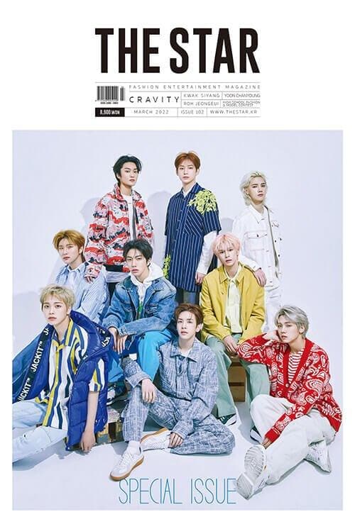 THE STAR March 2022 Issue (Cover: CRAVITY) - Daebak