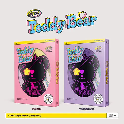 STAYC - Teddy Bear (4th Single Album) Photobook Ver. 2-SET