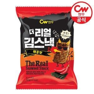The Real Seaweed Snack Spicy 50g x 5 - Daebak
