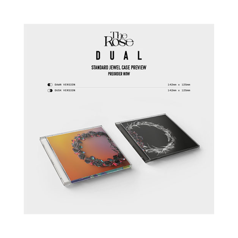The Rose - DUAL (2nd Full Album) Jewel Case
