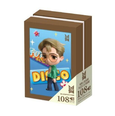 TinyTAN Frame Jigsaw Puzzle 108pcs + TinyTAN Sticker Book - Daebak