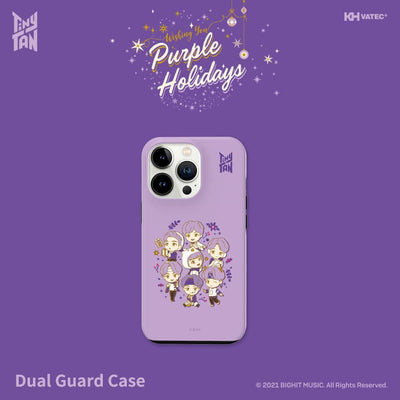 TinyTAN PURPLE HOLIDAYS Slim Fit / Dual Guard Case - Daebak