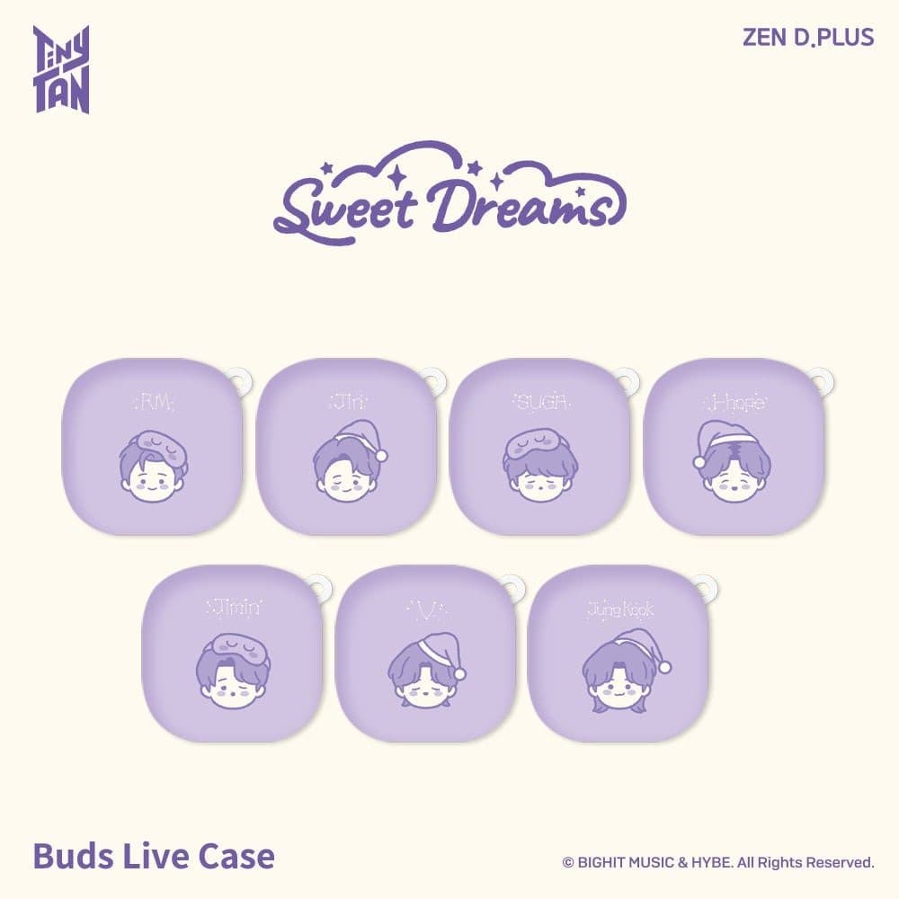 TinyTAN [SWEET DREAMS] Buds & Buds Live Case - Daebak