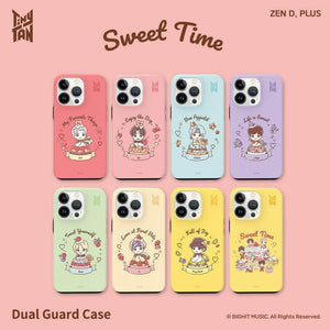 TinyTAN SWEET TIME Dual Guard Case (iPhone 13) - Daebak