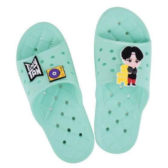 BTS Jin, “Crocs” slippers and the Water Turtle