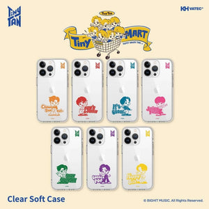 TinyTAN TINYMART Clear Soft Case (iPhone 13) - Daebak