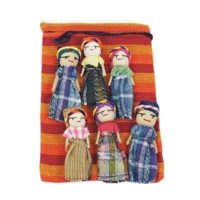 True Beauty / Guatemala Worry Dolls (6ea + Pouch) - Daebak