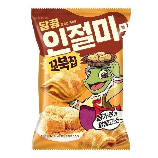 Turtle Chip Injeolmi Flavor (3ea) - Daebak