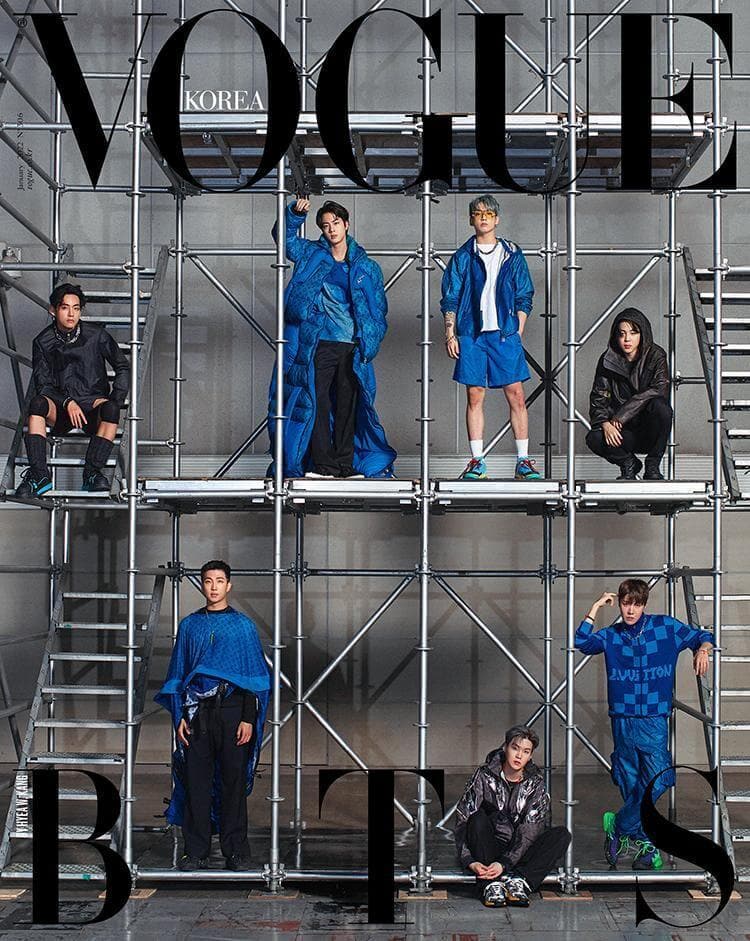 Vogue Korea January Issue (Cover: BTS x LV) - Daebak