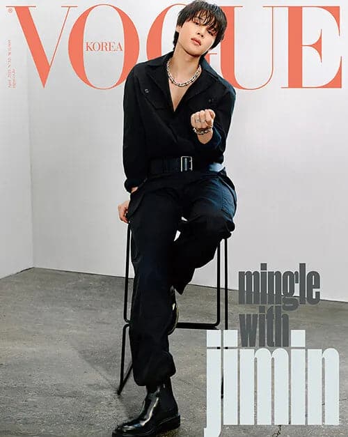 BTS' Jimin's Looks for the Cover of Vogue Korea Are Simply Mind