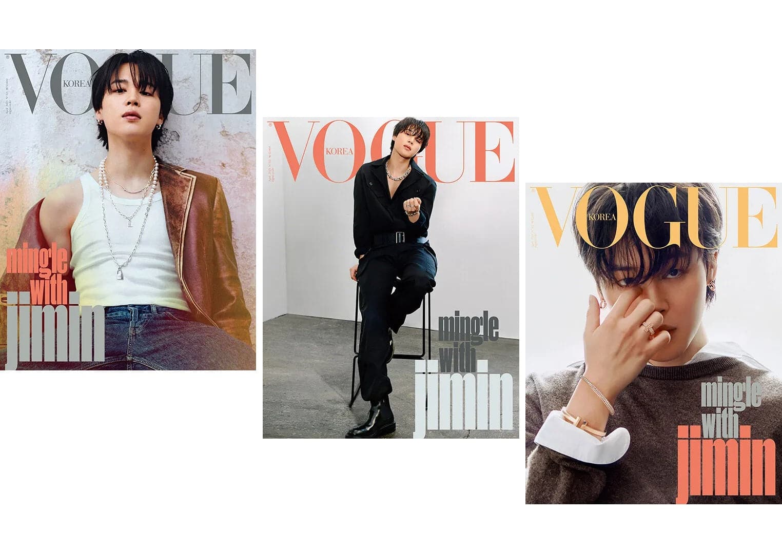 Vogue Korea Magazine October 2023 BTS JUNGKOOK (Cover A)