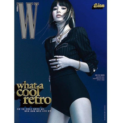 W Korea August 2021 Issue (Cover: BLACKPINK's Lisa) - Daebak