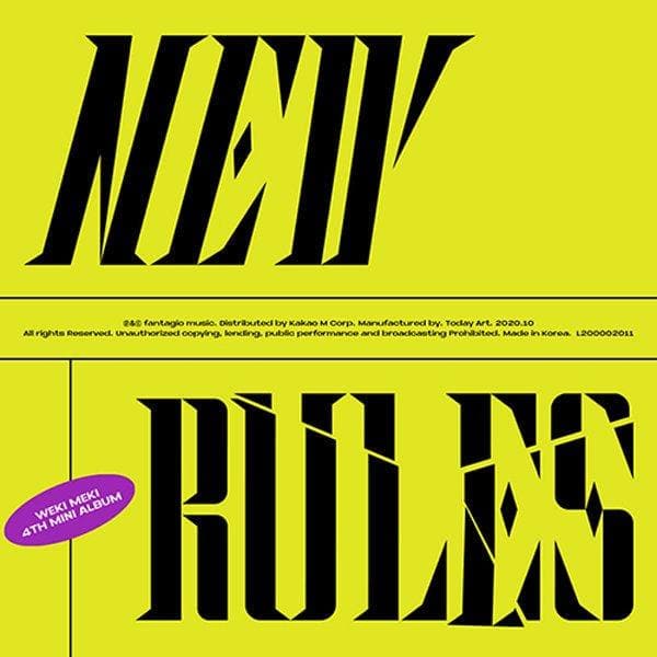 WEKI MEKI - New Rules (4th Mini Album) - Daebak